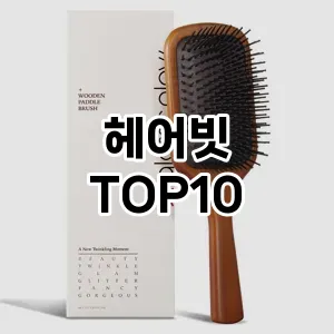 헤어빗 추천 순위  TOP10 구매가이드 2025년 7월 5주차